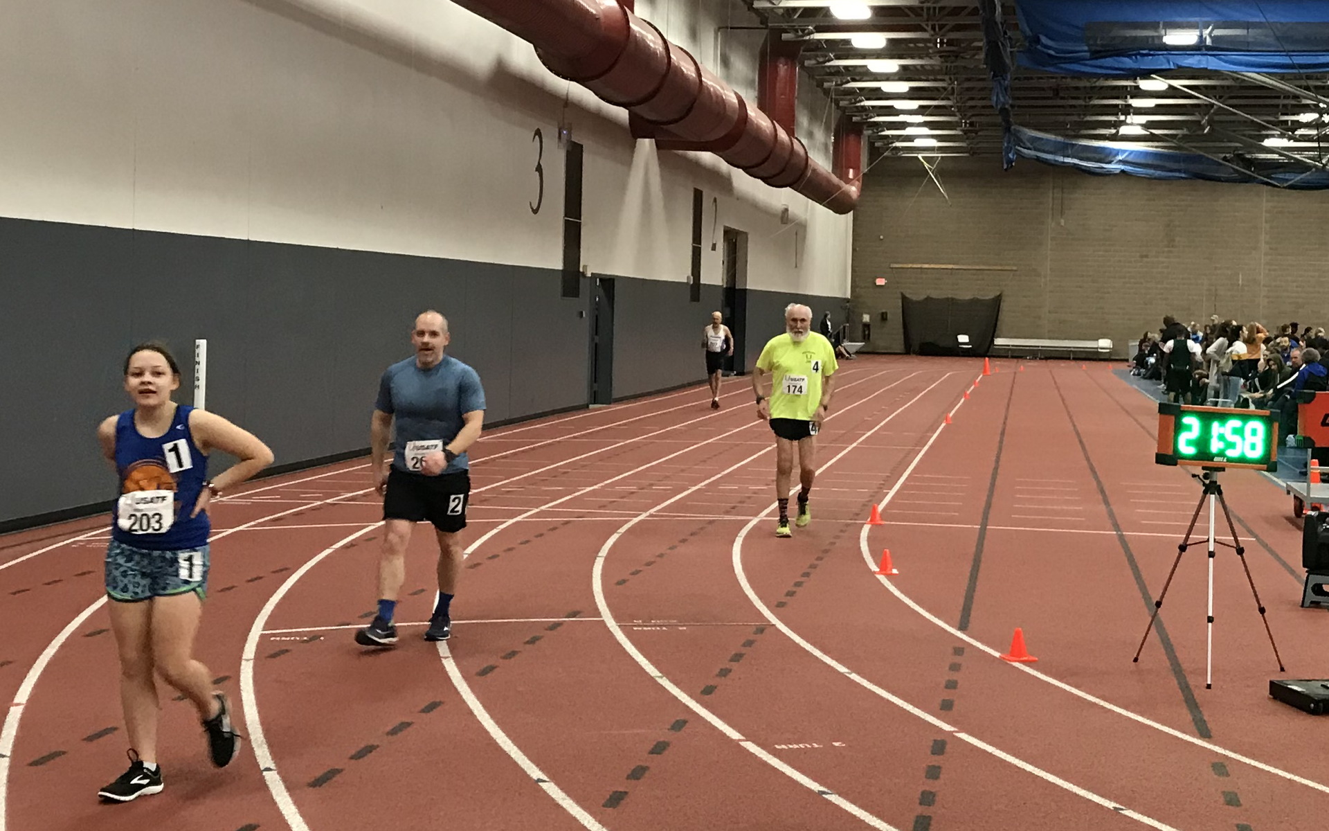 USATF Indoor 4 2019 Twin Cities Race Walkers